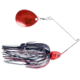 Booyah J.C. Covert Spinnerbait, 1/2oz, Red Black Night Time, BYCVS12RBC732