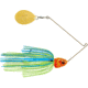 Booyah J.C. Covert Spinnerbait, 1/2oz, G Col Blue Chart/Org Hd, BYCVS12GC725O