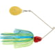 Booyah J.C. Covert Series Single Colorado Spinnerbait Fishing Hook, 1/2oz 4/0, 1 Piece, Blue Chartreuse/Red Head, BYCVS12G4C725