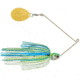 Booyah J.C. Covert Spinnerbait, 3/8oz, G Col Wt/Chart/Blue, BYCVS38GC730
