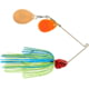 Booyah J.C. Covert Series Double Colorado Spinnerbait Fishing Hook, 1/2oz, 1 Piece, Blue/Chart-Red Head-Copper/Orange, BYCVS12OCC725