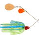 Booyah J.C. Covert Spinnerbait, 3/8oz, Org/Cop Col Blue Chart/Rd Hd, BYCVS38OCC725