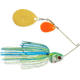 Booyah J.C. Covert Spinnerbait, 1oz, Org/G Col Wt/Chart/Blue, BYCVS1OGC730