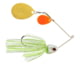 Booyah J.C. Covert Series Double Colorado Spinnerbait Fishing Hook, 1 oz, 1 Piece, White/Chart/Silver Scl-Orange, BYCVS1OGC729
