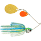 Booyah J.C. Covert Spinnerbait, 3/4oz, Org/G Col Wt/Chart/Blue, BYCVS34OGC730