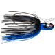 Booyah Melee Jig, 1/2 oz, 3.25 in, Black Blue/Black Blade, BYMLE1274