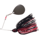 Booyah Moon Talker Spinnerbait, 3/8oz, Black/Red, BYMT38603