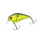 Booyah XCS1 Squarebill Crankbait, 2.3in, Black Chartreuse, BYXCS190