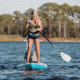 Bote 3-Piece Adjustable SUP Paddle, Gray, PDL-FG-3-21-GRY