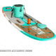 Bote Breeze 10 ft 6 in Cypress Paddle Board, Classic Cypress, 106BR22CL-GS