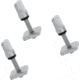 Bote Center Fin Screw Replacement, Silver, FSCREW-3