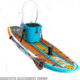 Bote Flood 10 ft 6 in Cypress Paddle Board, Full Trax, 106FL22FT-GS