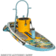 Bote Flood 10 ft 6 in Cypress Paddle Board, Native Paradise, 106FL23NA-GS