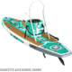 Bote HD 10 ft 6 in Cypress Paddle Board, Full Trax, 106HD22FT-GS