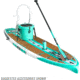Bote HD 12 ft Cypress Paddle Board, Full Trax, 120HD22FT-GS