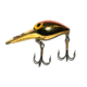 Brads LIl Wiggler Crankbait, Floating/Sinking, Metallic Gold with Red Back, 2in, 1/5oz, BLW-39