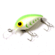 Brads Magnum Wiggler Crankbait, Floating/Sinking, Luminous with Green Herringbone, 3 3/4in, 3/4oz, WMW-034
