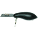 Brads Mud Dog Bait Diver Trolling/Back Bouncing Plug, Flat Black, 4 5/8in, 3/4oz, MDM-01