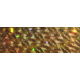 Brads Reflective Tape, Gld-Holo-Flash, 2 X 6, 3 Pack, RT-02