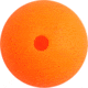 Brads Roe Beads, 10mm, Orange Satin, 21Ct, TRB-10-06