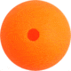 Brads Roe Beads, 8mm, Orange Satin, 60Ct, TRB-8-06