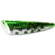 Brads Super Bait Cut Plug Lure, With 40 Lb Leader And #2 Treble, Green Magic, 4in, SCP-34