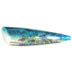 Brads Super Bait Mini Cut Plug Lure, With #2 Treble Scent Pads &amp; Rubber Bands, Blue Magic, 3in, 2/Pack, TPMCP-25