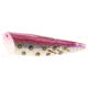 Brads Super Bait Mini Cut Plug Lure, With #2 Treble Scent Pads &amp; Rubber Bands, Pink Magic, 3in, 2/Pack, TPMCP-24