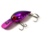 Brads Wee Wiggler Crankbait, Floating/Sinking, Metallic Cerise with Purple Herringbone, 2 1/4in, 1/3oz, BWW-29