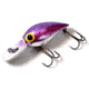 Brads Wee Wiggler Crankbait, Floating/Sinking, Purple Speck, 2 1/4in, 1/3oz, BWW-10