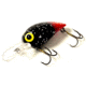 Brads Wiggler Crankbait, Floating/Sinking, Black/Red Tail/Silver Specks, 3in, 3/8oz, BW-30
