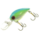 Brads Wiggler Crankbait, Floating/Sinking, Metallic Green with Blue Mesh, 3in, 3/8oz, BW-81