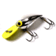 Brads Wiggler Crankbait, Floating/Sinking, Nickel with Chartreuse Bill, 3in, 3/8oz, BW-21