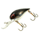 Brads Wiggler Crankbait, Floating/Sinking, Silver Holograph/Black Back/Black Mesh with Orange, 3in, 3/8oz, BW-164