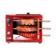 BRAZILIAN FLAME 03-LXK Red Gas Rotisserie 3 Skewer Grill, Red, BG-03 LXK Red