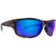 BREAKLINE OPTICS Bandit Sunglasses, Brown Tortoise / Blue Mirror, BL-BAN-BT-BLM-P.01