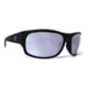 BREAKLINE OPTICS Bandit Sunglasses, Matte Black / Silver Mirror, BL-BAN-MB-SM-P.01