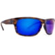 BREAKLINE OPTICS Bertha Sunglasses, Brown Tortoise / Blue Mirror, BL-BER-BT-BLM-P.01