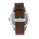 Breed Renegade Leather Band Watches - Mens, Black/Brown, One Size, BRD7705