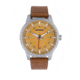 Breed Renegade Leather Band Watches - Mens, Orange/Brown, One Size, BRD7706
