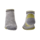 Bridgedale Hike Ultralight Coolmax Performance Low Socks - Mens, Grey/Green, Medium, 710135-068-M