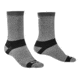 Bridgedale Liner Base Layer COOLMAX Liner Boot, 2-Pack Socks - Mens, Grey, Large, 710539-806-L