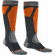 Bridgedale Ski Easy On Socks - Mens, Gunmetal/Orange, Medium, 710102-037-M