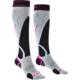 Bridgedale Ski Lightweight Socks - Womens, Silver/Black, Small, 710637-852-S