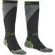 Bridgedale Ski Midweight Plus Socks - Mens, Gunmetal/Stone, Medium, 710545-038-M