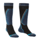 Bridgedale Ski Retro Fit Socks - Mens, Black/Blue, Small, 710073-007-S