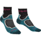 Bridgedale Trailsport Lightweight T2 Merino Cool Comfort 3/4 Crew Socks - Womens, Dusky Pink, Small, 710635-303-S