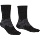 Bridgedale Trekker Sock - Men's, Midweight Crew, Black, Large, B610169-846LG