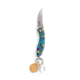 Brighten Blades Love Keychain Folding Knife, 1.6in, 8Cr13MoV Stainless Steel, Clip Point, BB-120