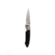 Brighten Blades Sabbath Not So Heavy Metal Knife w/Case, 2.5in, 8Cr13MoV Stainless Steel, Drop Point, Gray, BB-125